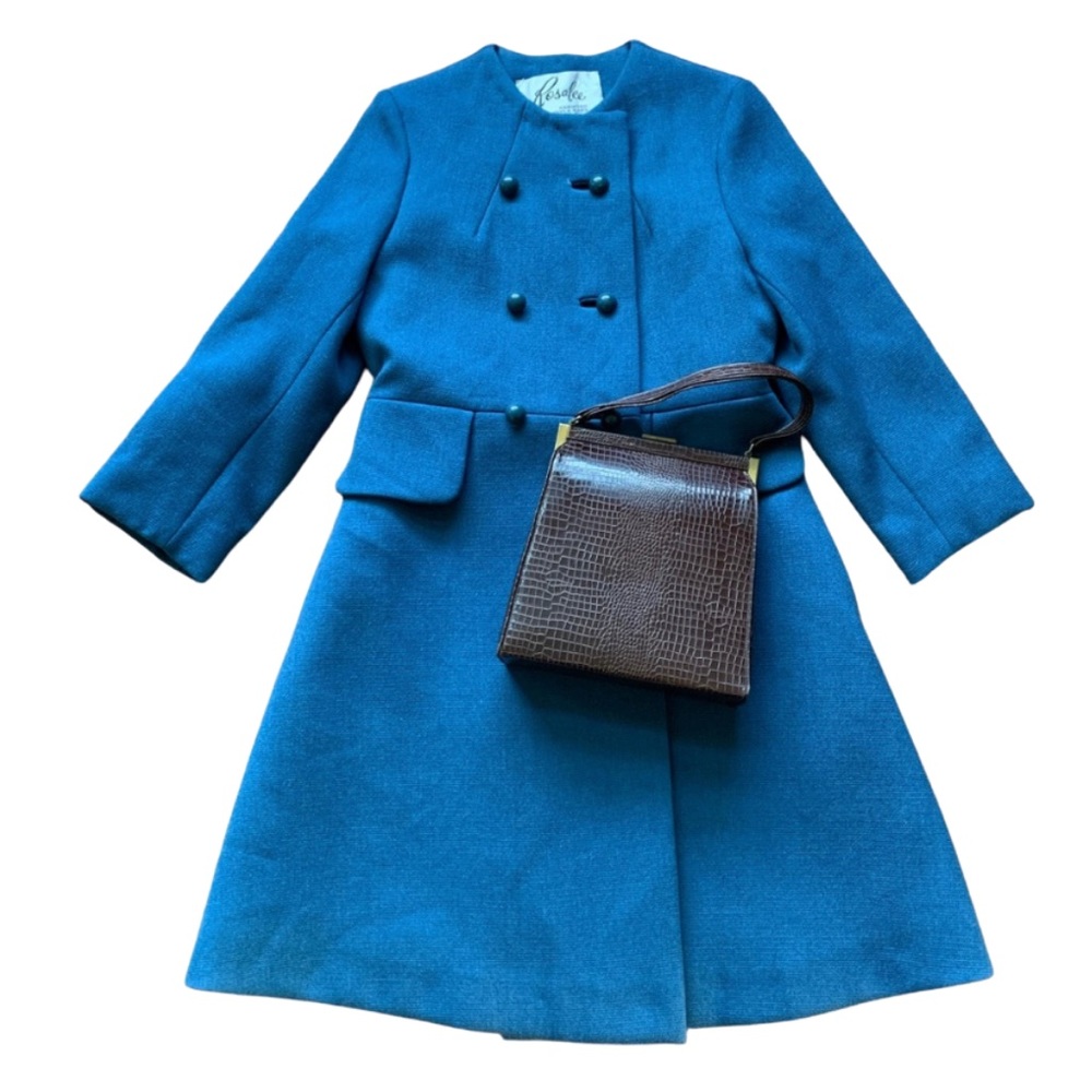 Vintage Rosalee Long Coat & Vintage Tempra Bag